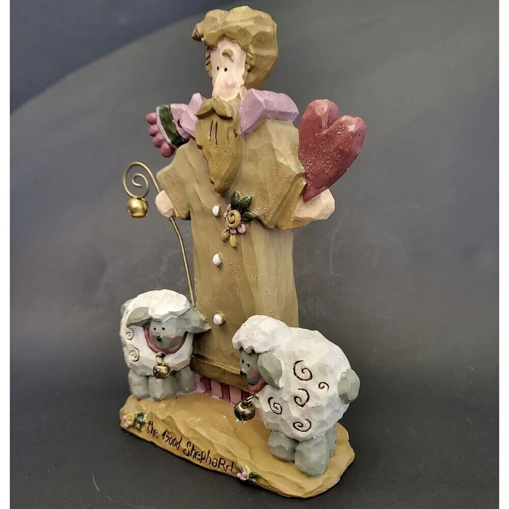 Kurt S. Adler The Good Shepherd Figurine Angel Heights No Box